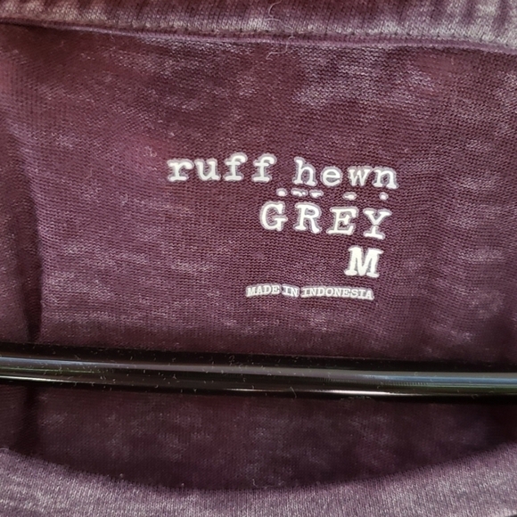 Ruff Hewn Embroidered Sheer Front Long Sleeve Top - Picture 2 of 6